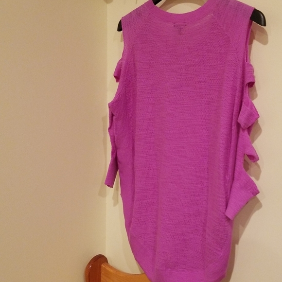 Purple Express cut out strips sweater - Picture 6 of 8
